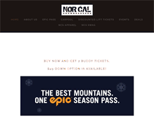 Tablet Screenshot of norcalsnowboarders.com